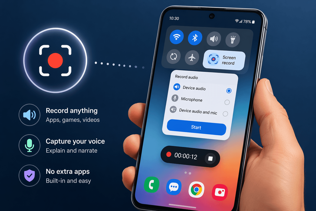 How to Record the Screen on Your Android Phone