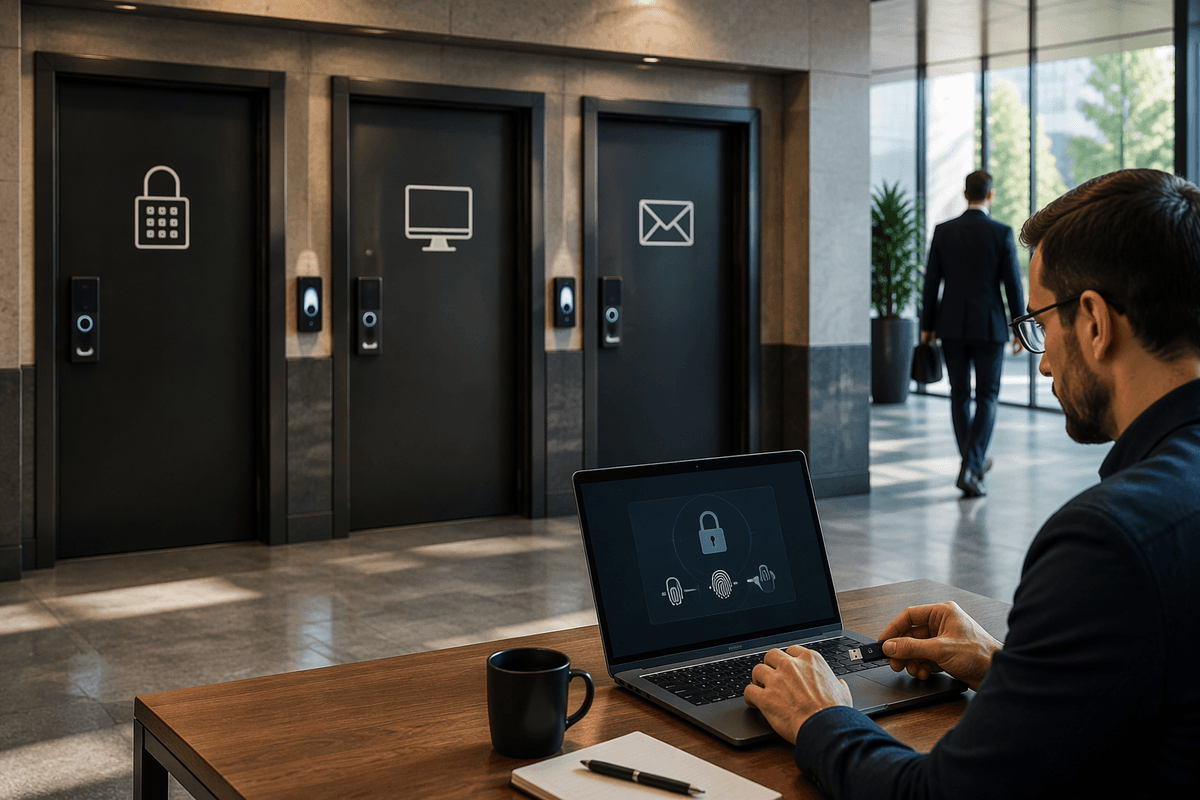 Step 3–5: Shut the easy doors—logins, remote access, email