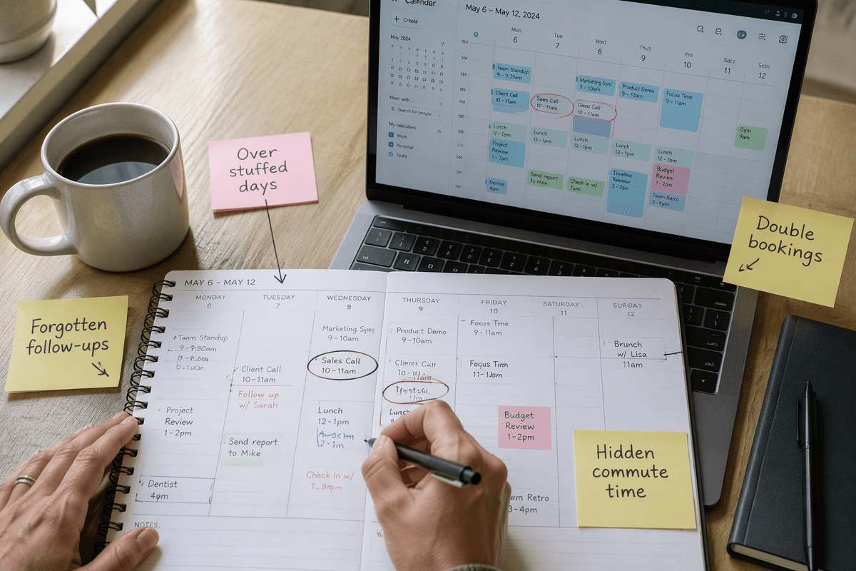 Start by mapping your real planning problems